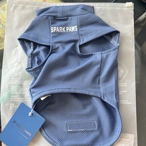 Spark Paws Navy Blue Performance Dog Shirt